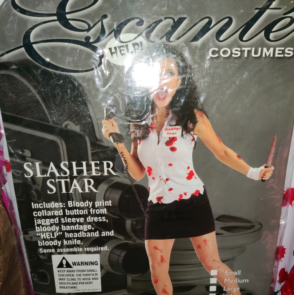 Slasher star costume